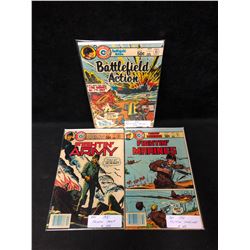 BATTLEFIELD ACTION WAR COMIC BOOK LOT