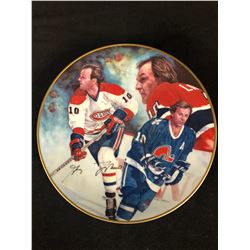 LEGENDS OF HOCKEY GOLDEN ERA LIMITED EDITION COLLECTOR PLATE GUY LAFLEUR