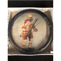 NEW IN PACKAGE FANCAVE SPORTS CLOCK LANNY MCDONALD