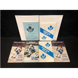 1970'S TORONTO MAPLE LEAFS YEAR BOOK LOT