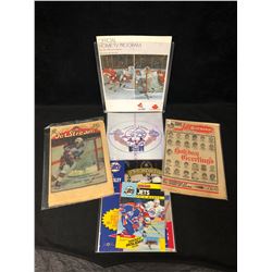 VINTAGE WINNIPEG JETS COLLECTIBLES LOT