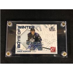 BOYS OF WINTER ANZE KOPITAR AUTOGRAPHED HOCKEY CARD