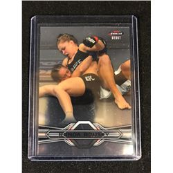 UFC FIY NEST DEBUT RONDA ROUSEY ROOKIE CARD