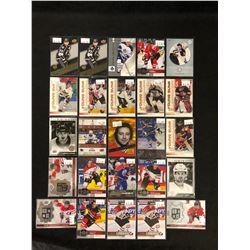 NHL YOUNG GUNS ROOKIES AND STAR CARD LOT