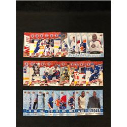 UD WINTER CARD AND ROOKIE STARS LOT