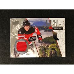 UPPER DECK LOCAL TALENT JAKE VIRTANEN GAME WORN JERSEY CARD