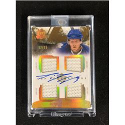 UPPER DECK QUEST FOR THE CUP LIMITED EDITION JERSEY AUTO DION PHANEUF 2/15