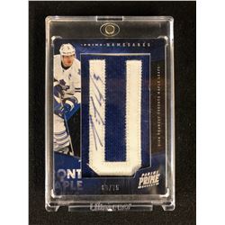 PANINI PRIME NAMESAKES DION PHANEUF PATCH AUTO 60/75