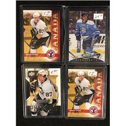 SIDNEY CROSBY HOCKEY CARD LOT