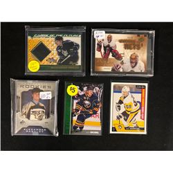 STAR ROOKIE CARD LOT SOME GAME WORN JERSEY CARDS