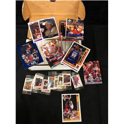 VARIOUS BASKETBALL CARD LOTS ( STARS AND ROOKIES INCLUDED)