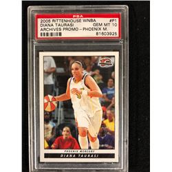 2005 WRITTENHOUSE WNBA DIANA TAURASSI PSA 10