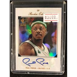 SP ROOKIE EDITION PAUL PIERCE AUTO CARD