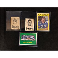 VINTAGE CFL TRADING CARD LOT