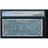 Image 2 : 1864 $10 Confederate States of America Note PMG 63EPQ
