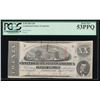 Image 1 : 1863 $20 Confederate States of America Note PCGS 53PPQ