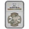 Image 1 : 1887-S $1 Morgan Silver Dollar Coin NGC MS61