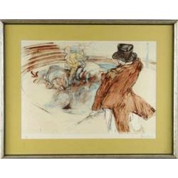 CLAUDE WEISBUCH (French, 1927-) THE RINGMASTER.