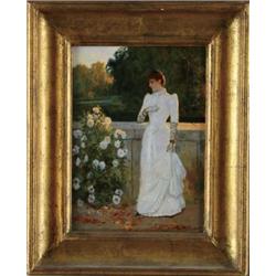 JEAN BEAUDOUIN (Beauduin) (Belgian, 1851-1916) BEFORE THE WEDDING.