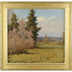 SERGEI DANILOWICH DUMENKO (Russian, 1909-) AUTUMN LIGHT.