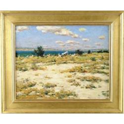 SERGEI DANILOWICH DUMENKO (Russian, 1909-) A BEACH MOTIF.