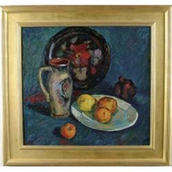 STANISLAV VASILEVICH PETRASHEVSKI (Russian, 1935-) ARRANGEMENT WITH MIXED FRUIT.