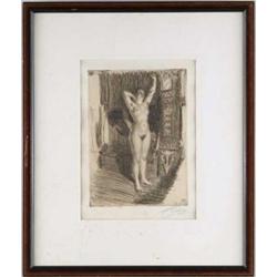 ANDERS LEONARD ZORN (Swedish, 1860-1920) “EARLY”.