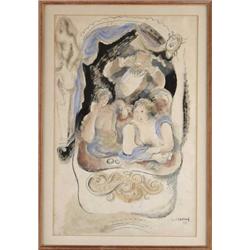 PAVEL TCHELITCHEW (Russian, 1898-1957) THE OPERA.