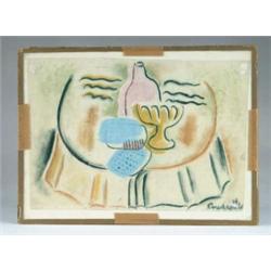 CONSTANTIN TERECHKOVITCH (KOSTIA) (Russian, 1902-1978) TABLE TOP STILL LIFE.