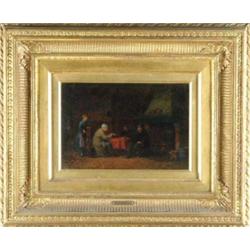 FREDERICK DANIEL HARDY (British, 1826-1911) “THE LAST OF THE…”.