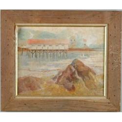 EDNA KAULA (American, 20th Century) “RISING MIST”.