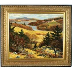 AFTER AIDEN LASSELL RIPLEY (American, 1896-1969) HUNTING ON AN AUTUMN DAY.