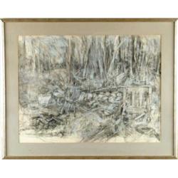 WALTER D. CONDIT (American, 1918-) HOUSEHOLD RUINS.