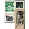 Image 1 : FOUR LITHOGRAPHS.