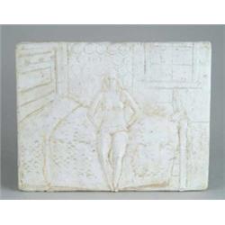 S. MULLIN (American, 20th Century)WOMAN ON BED.