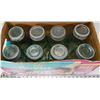 Image 1 : BOX OF VINTAGE JARS WITH LIDS