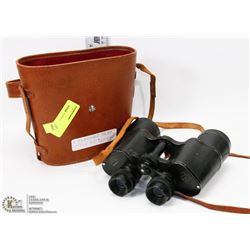 VINTAGE CHURCHILL BINOCULARS IN CASE