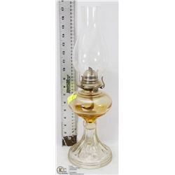 ANTIQUE ROUND OIL LAMP