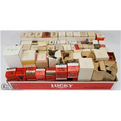 FLAT OF VINTAGE RADIO TUBES