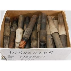BOX OF INSULATOR PIN MOUNTS