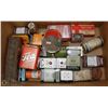 Image 1 : COLLECTION OF ANTIQUE SPICE TINS.