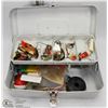 Image 1 : FULL VINTAGE TACKLE BOX.