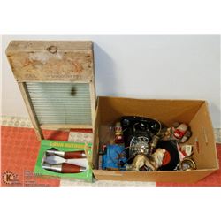 ESTATE BOX OF COLLECTIBLES