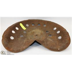 VINTAGE TRACTOR SEAT