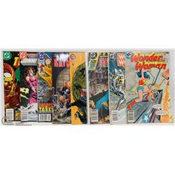 FLAT OF COMICS INCLUDING BATMAN, THE FLASH &