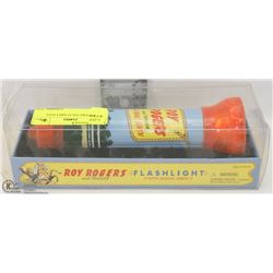 ROY ROGERS TIN FLASH LIGHT.