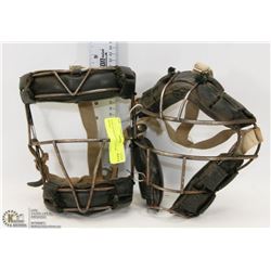 PAIR OF BASEBALL CATCHER MASKS