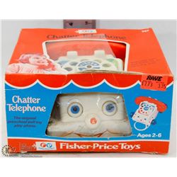 1974 FISHER PRICE CHATTER PHONE.