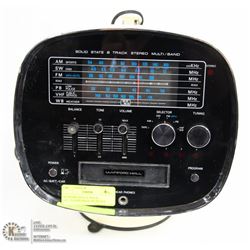 WYNFORD HALL 8 TRACK MULTI-BAND RADIO W/ POLICE