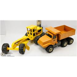 VINTAGE TONKA TRUCK & GRADER
